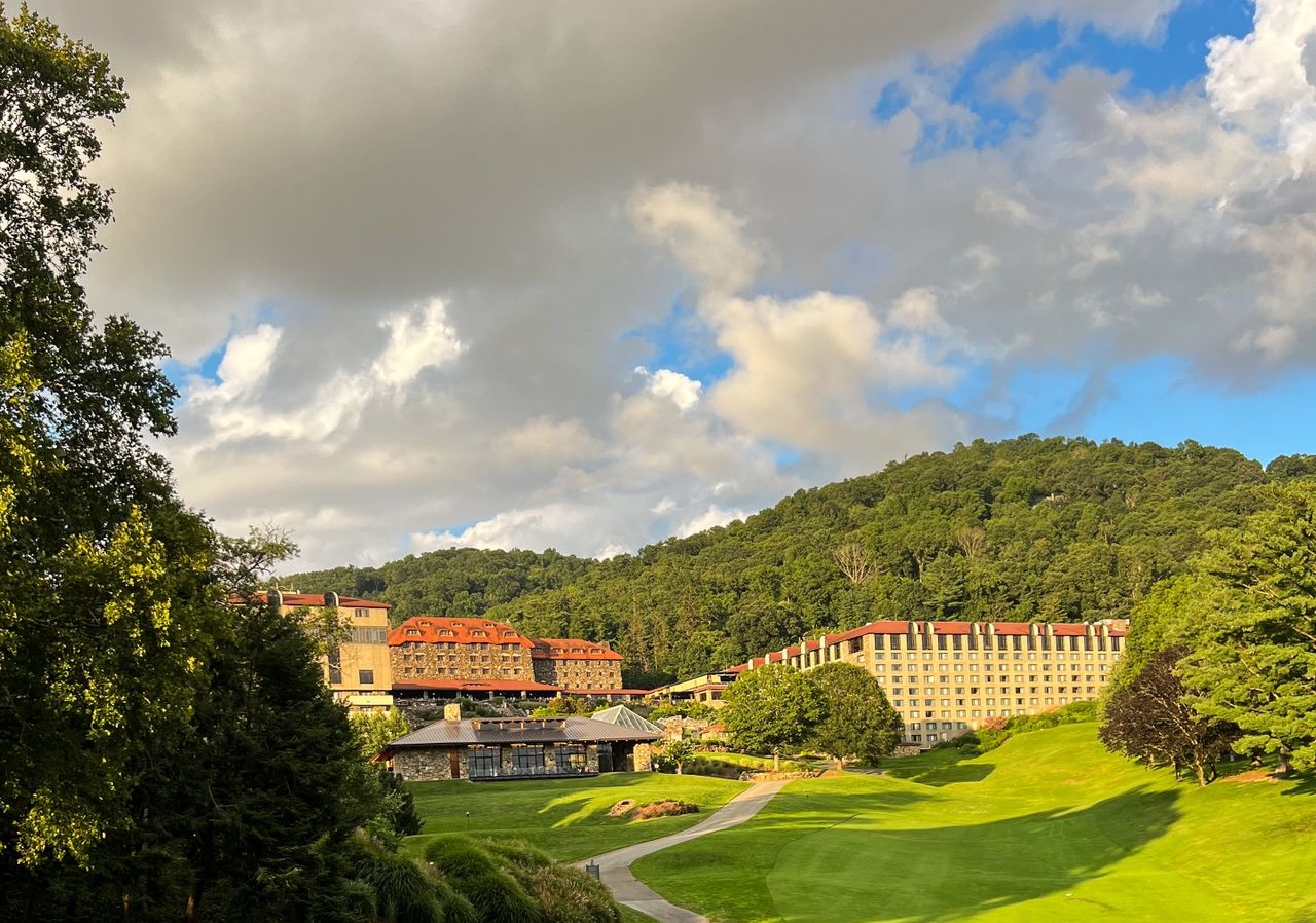 The Omni Grove Park Inn near Asheville NC